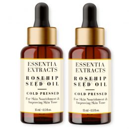 Essentia Extracts: Cold-Pressed Rosehip Oil -  2*15ml
