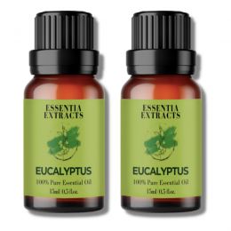 Essentia Extracts: Combo Of 2 Eucalyptus Essential Oil 30ml (15ml + 15ml)