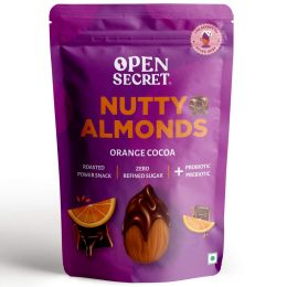 Open Secret: 1 Open Secret Orange Cocoa Nutty Almonds -135gm