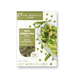 Pink Harvest: 100% Green Peas Fusilli Pasta - 200g