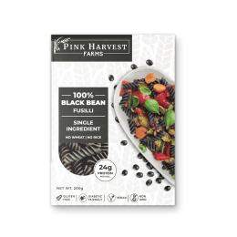 Pink Harvest: 100% Black Bean Fusilli Pasta - 200g