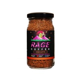 Rage Coffee: Chai Latte Flavour - Premium Arabica Instant Coffee | Boldest, Smoothest, Tastiest, All Natural Coffee - 50gm