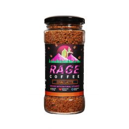 Rage Coffee: Chai Latte Flavour - Premium Arabica Instant Coffee | Boldest, Smoothest, Tastiest, All Natural Coffee - 100gm