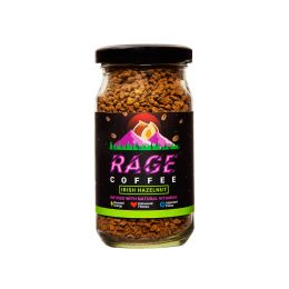 Rage Coffee: Irish Hazelnut Flavour - Premium Arabica Instant Coffee - 50gm