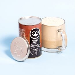 Sleepy Owl: Premium Instant Coffee- Hazelnut - 100gm