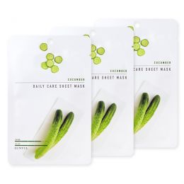 Eunyul: Cucumber Daily Care Sheet (22 ml) - Pack of 3