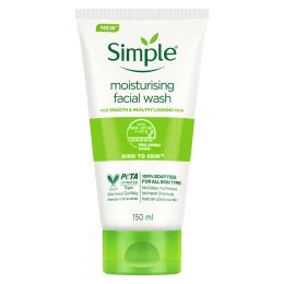 Simple: Skin Moisturising Facial Wash - 150ml