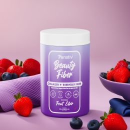 TruNativ: Beauty Fiber, Japanese Marine Collagen, Mixed Fruit, 200g