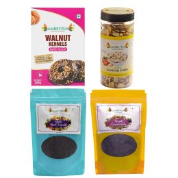 Ambrosia: Ambrosia Bakers Delight Combo 910g -Walnut Kernels Light Broken, Almond Slices, Cranberries & Blackcurrants