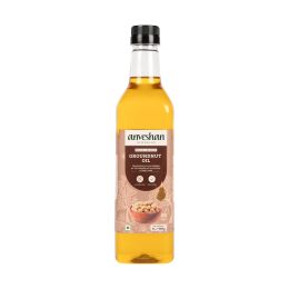 anveshan: Wood Cold Pressed Groudnut/Peanut Cooking Oil - 1L