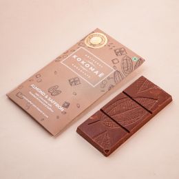 Kokomae: Holi Harmony: Belgian Chocolate Hampers for Festive Cheer with 4 Chocolate Bars & 3 Jars