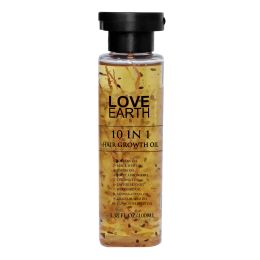 Love Earth: 10 In 1 Hair Growth Oil Yellow