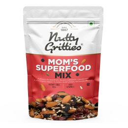 Nutty Gritties: Mom's Superfood Mix, Roasted Seeds, Berries and Nuts Mix - 200g