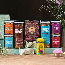 Omay Foods: Blissful Serenity Holi Gift Box