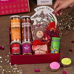 Omay Foods: Joyful Radiance Holi Gift Box