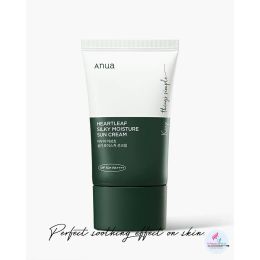 Anua: [RENEW] HEARTLEAF SILKY MOISTURE SUNCREAM 50ml