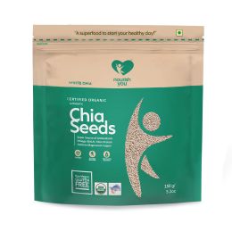 Nourish You: Organic White Chia Seeds 150G