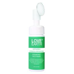 Love Earth: Anti Acne & Chemical Exfoliation Foaming Face Wash- 100ml
