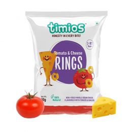 Timios: Tomato & Cheese - Rings - 30 gm