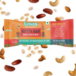 Timios: Nutty Bar - 500 gm (Pack of 1)