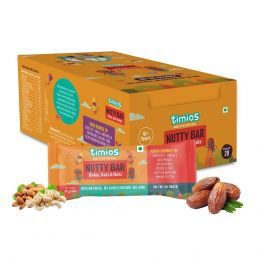 Timios: Nutty Bar - 120 gm (Pack Of 20)