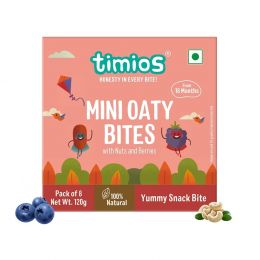 Timios: Mini Oaty Bites - Nuts And Berries