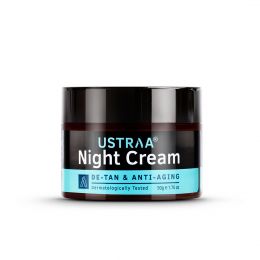 Ustraa: Night Cream - De-tan & Anti-aging  - 50gm