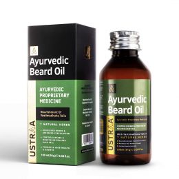 Ustraa: Ayurvedic Beard Growth Oil - 100ml