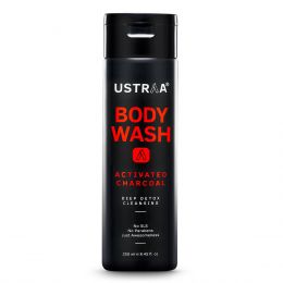 Ustraa: Body Wash - Activated Charcoal - 250ml