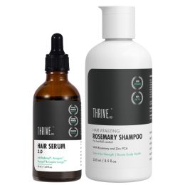 Thriveco: Restorative Hair Growth Kit: Hair Growth Serum & Hair Vitalizing Shampoo
