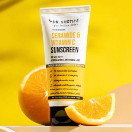 Dr. Sheth's: Ceramide & Vitamin C Sunscreen SPF 50 - 50g