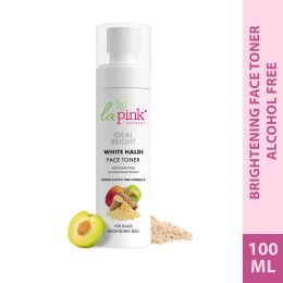 La Pink: Ideal Bright Face Toner | 100% Microplastic Free Formula | For Glass like Brightened skin, Alcohol Free For All Skin Types | 100ml