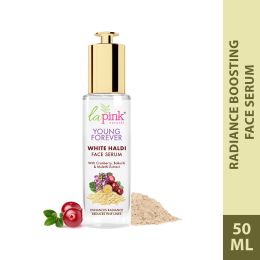 La Pink: Young Forever Face Serum with 100% Microplastic Free Formula , Reduces Fine Lines, Pigmentation, Dark Spots For All Skin Types | 40+10ml Extra