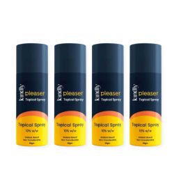 Kindly Health: Pleaser Topical Spray | Non-Transferrable Spray For Men | 80 gm | Pack of 4