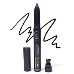 Oceglow: Smoky Drama black Kajal Pencil for Women | 24Hr Long-Lasting Kajal Pencil