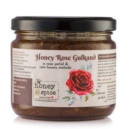 Honey and Spice: Honey rose Gulkand 400gm