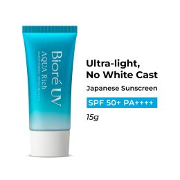 Biore: Mini UV Aqua Rich Watery Essence Sunscreen SPF 50+ PA++++15g