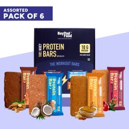 Beyond Food: Protein Bars - Assorted Pack (Pack of 6)