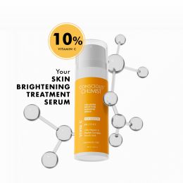 Conscious Chemist: 10% Vitamin C & Peptides Serum For Dark Spots & Hyperpigmentation & Uneven Skin Tone(30ml)