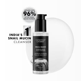 Conscious Chemist: Snail Magic Barrier Repair Gel Face Cleanser with Korean Snail Mucin Concentrate (100ml)