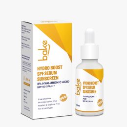 Bake Cosmetics:   2% Hyaluronic Acid Sunscreen Serum with SPF 50 PA++++