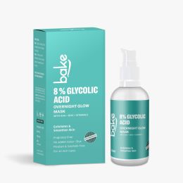 Bake Cosmetics:   8% Glycolic Acid Overnight Serum