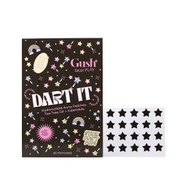 Gush: Dart It Hydrocolloid Pimple Patches- Black Star
