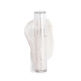 Gush: Glaze Lip Oil Gloss High Shine & Hydrating Clear gloss. - Crystal Milk