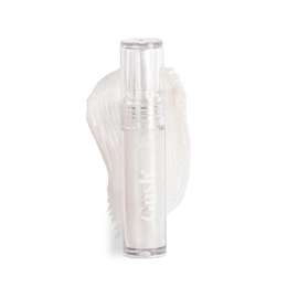 Gush: Glaze Lip Oil Gloss High Shine & Hydrating Clear gloss. - Crystal Milk
