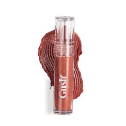 Gush: Glaze Lip Oil Gloss High Shine & Hydrating Brown Gloss - Honey Drip