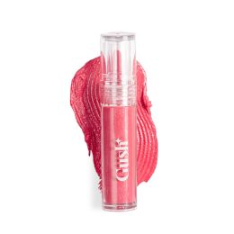 Gush: Glaze Lip Oil Gloss High Shine & Hydrating Pink Gloss - Candy glaze