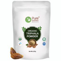 Pure Nutrition: Organic Triphala Fruits Powder - 227g