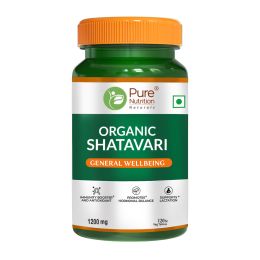 Pure Nutrition: Shatavari Tablets | 60 Veg Tablets
