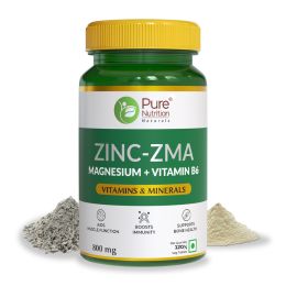 Pure Nutrition: Zinc ZMA 800mg | 120 Veg Tablets